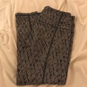 Charcoal Grey Crop Active Bottoms